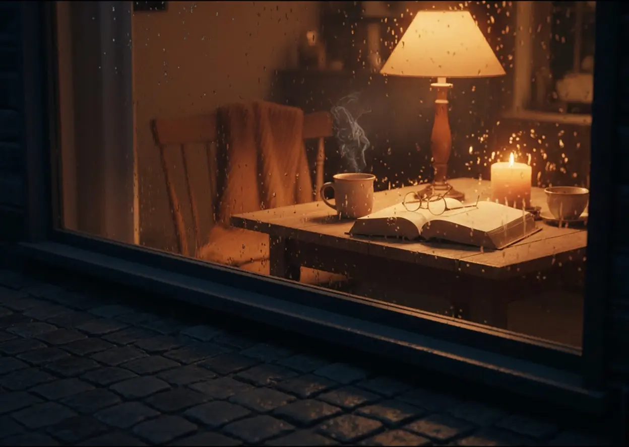 Затишок, коли за вікном темно